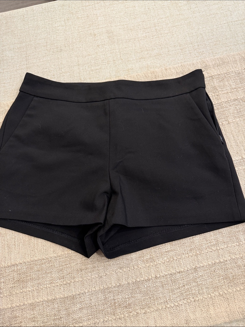Express Black High-Rise Bike Shorts